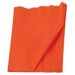 Crepe Paper Roll Crepe Paper Decoration 7.5ft Long 20 Inch Wide Orange