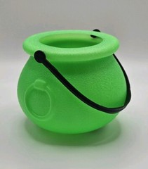 Green Candy Cauldron Kettles, Party Decoration Supplies, St. 12-Pack