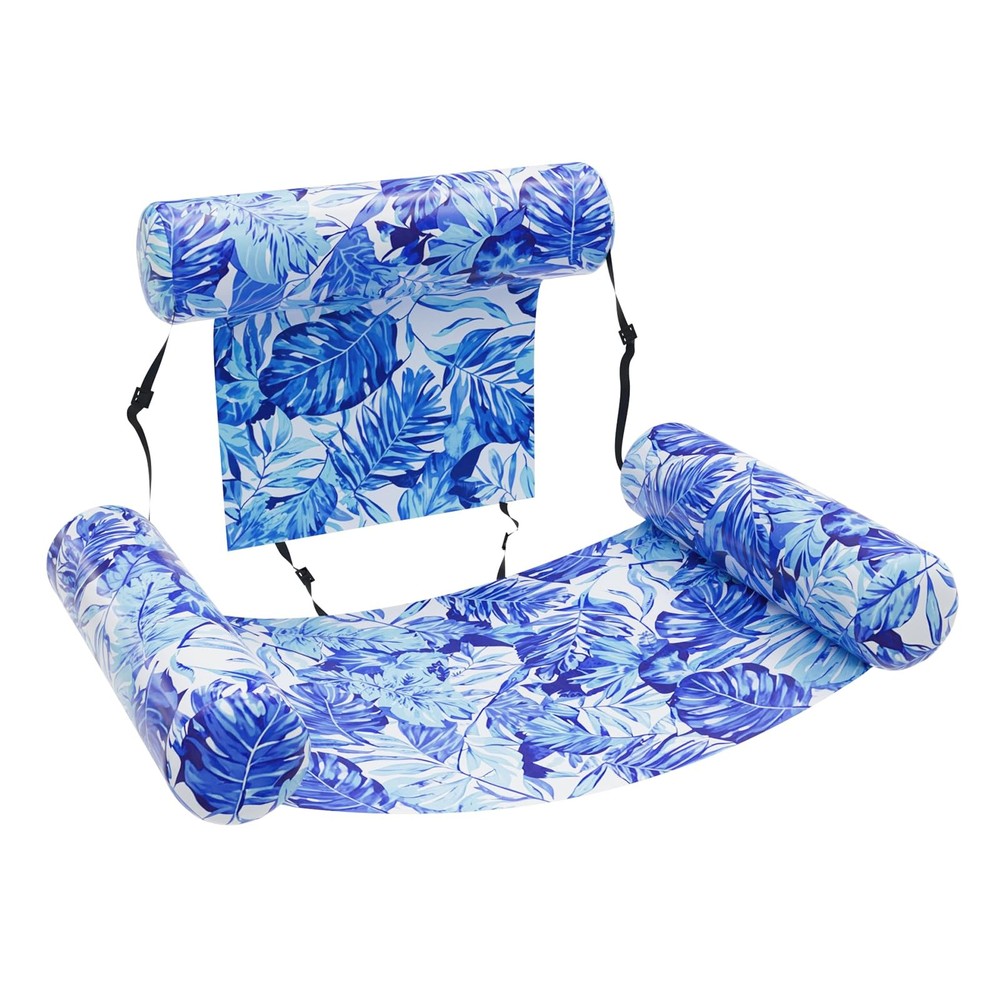 Inflatable Pool Float for Adults – Heavy Duty Floating Lounge Chair & Pool No…