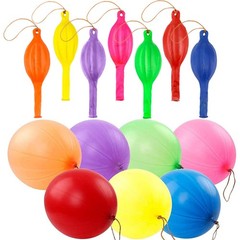 Punch Balloons,36Pcs Punching Balloon for Kids Heavy Duty Party Favors, Assorted