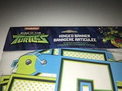 Teenage Mutant Ninja Turtles 4.25′ SHELL-EBRATE! Banner NEW Happy Birthday Party