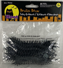 Fake Bugs Halloween Decoration Fake Bugs Plastic Black Centipedes 12 pcs