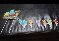 31 pc MONSTER BASH Birthday Party Supplies. Please read description below