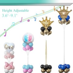 Balloon Column Stand Kit 2IN1 Balloons Holder Sets Ballon Arch stand Set of 2