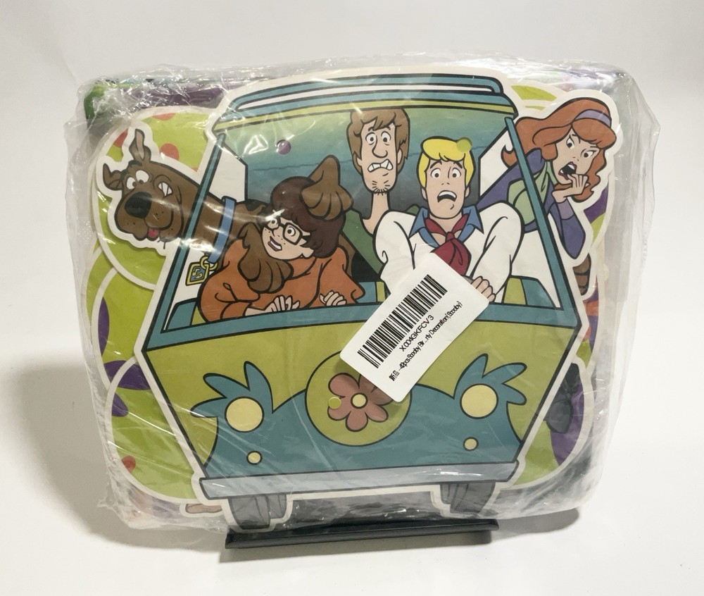 40Pcs Scooby doo party set Happy Birthday Banner Cupcake & Cake Topper