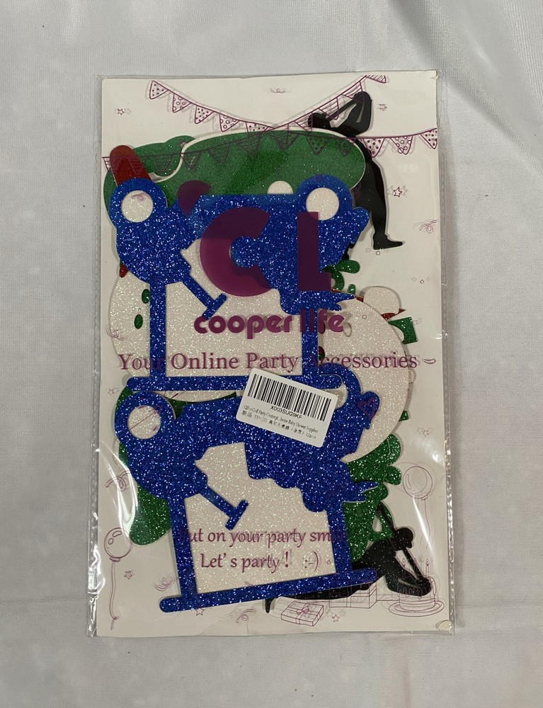 Cooper Life Glitter Party Props GOLF themed centerpiece sticks.