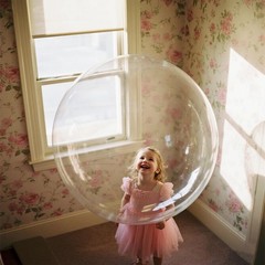 2pcs Giant 45″ Stretched Clear Bobo Giant Clear Bubble Balloon, Self Sealing …