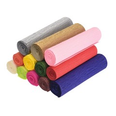 Crepe Paper Roll Crepe Paper Decoration 8.3ft L 5.9 Inch W, Sky Blue