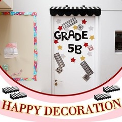 3D Circus Awning Decoration Set W/ Double Sided Tape Party Classroom Events New