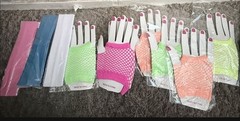80s Theme Birthday Party Decorations Set w/ Backdrop Banner & Props Multicolor