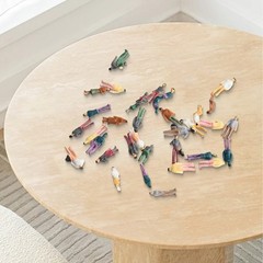 Innovative Scene Matching with 100PCS Small Person Figurines Available