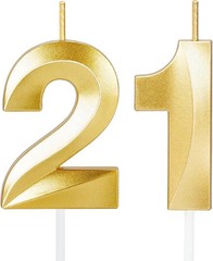 Luxury Smokeless 21st Birthday Candles – Ideal for Parties and Anniversaries
