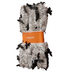 Halloween Garland with Mylar Black Bats Party Decoration 12 Ft ea 2 Rolls