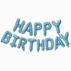 16inch Happy Birthday Letter Aluminum Foil Balloons Decoration Party Supplies