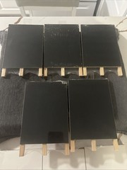 Tabletop Chalkboard Signs Seating arrangements, Buffet labels, weddings, Parties