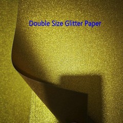 Glitter Happy 70th Birthday Banner Double Sized Paper 70 Black
