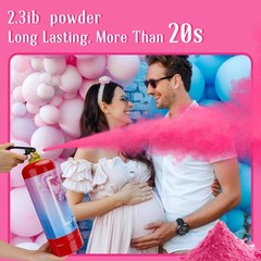 Giant Gender Reveal Fire Extinguisher 2 Packs, Gender Reveal Ideas, Baby Girl…