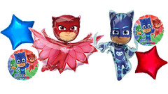 PJ Masks Birthday Party Decorations Add Any Age Banner Balloons Bouquet Owlette