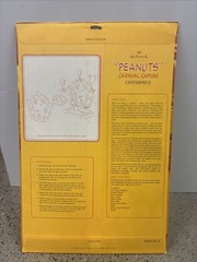 New Vintage PEANUTS unused centerpiece Charles Schultz Snoopy 1965 Ferris Wheel