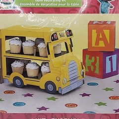 Cocomelon Party Table Decorating Kit – Centerpiece, Confetti And Blocks Set NEW