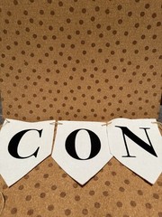 Hanging Congratulations Banner, Special Events, Individual Letter Flags On Twine