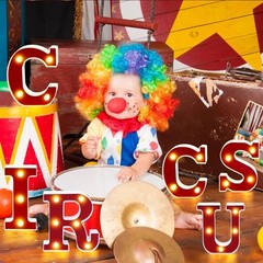 6.3″ Light up Letters Sign Party Decorations Battery Powered Marquee Circus