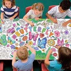 Creative Butterfly Birthday Poster – 31.5 x 72 Inches for Classroom & Events