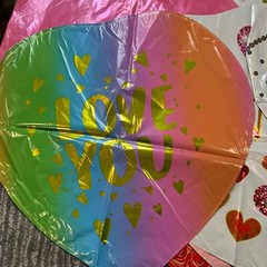 Valentine’s Day Balloons 16 Pack Foil Love Heart Cute Bouquet Fun Gift New