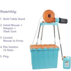 Foam Machine for Party, Party Foam Machine with Water Tank, Foam Cannon
