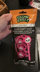 Halloween Party Decor Bundle Glow Sticks Banner Treat Bags Plates Straws New