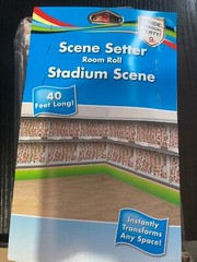 Football Stadium Scene Setter Wallpaper 12m x 1.2m – Bedroom Games Room