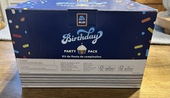 NEW 2026 ALDI 50th Birthday Celebration Box Party Pack Limited Edition