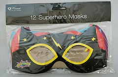 Superhero Cartoon Slogans Party Decorations Hero Party Masks