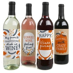 Big Dot of Happiness Happy Thanksgiving – Fall Harvest Party Decorations for Wom
