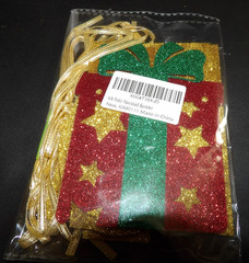 Feliz Navidad Gold Glitter Banner for Christmas Theme NEW