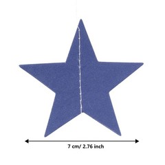 8 Pack Total 52.5Ft Patriotic Star Streamers Banner Blue Red White Star Garla…