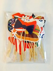 Independence Day Photo Booth Props, 4th of July Party Decorations, Favors, USA