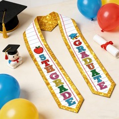 5th Grade Graduation Decorations Stole Fifth Grad Gifts 2026 Ceremony Props
