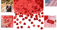 Reusable Heart-Shaped Glitter Confetti for Unforgettable Valentine’s Day