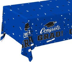 Graduation Decorations 2026, Gongrats Grad Tablecover for Graduation Party