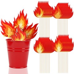 Firefighters Flame Picks 48 Pcs Party Decoration Playing Party Supplies Stick…