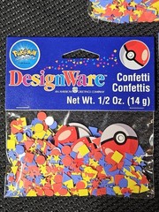 Vintage 1999 Pokémon DesignWare Confetti Lot 3 Packs