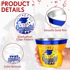Plastic Graduation Tumblers – Set of 100, Class of 2026