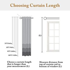 White Chiffon Curtain 2 Panels 2.4ftx9ft Rod Pocket Tulle Backdrop 29″x108″