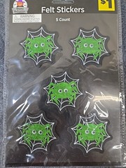 Bulk Halloween Decorations Set of 24 Kits, Skeletons/Spiders/Pumpkin Party Pack.