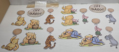 Classic Winnie the Pooh Baby Shower Centerpiece Table Toppers Party Decorations