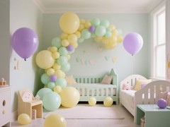 Pastel Yellow Balloons 145pcs Different Sizes 18 12 10 5 Inches Light Yellow …