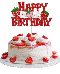 Strawberry Birthday Party Decoration Supplies