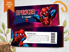 Spiderman DIGITAL Birthday Bundle, Spidey Party Bundle, Party Pack – YOU PRINT