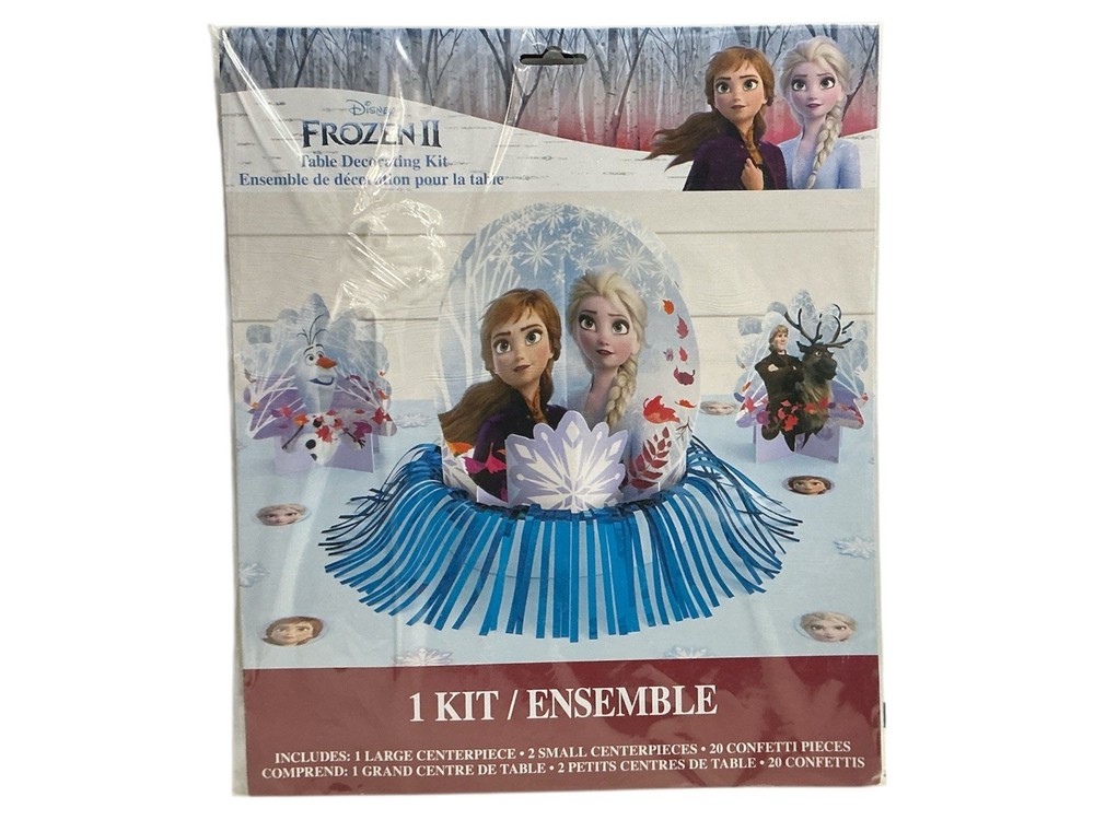 Disney Frozen 2 Anna Elsa Birthday Party Decorations Table Centerpieces NEW